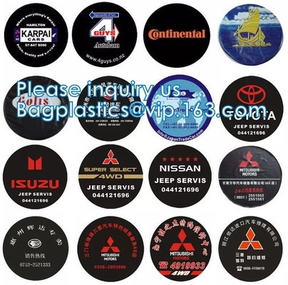Copertura di ruota di riserva su ordinazione della ruota di automobile Tiro, copertura della ruota di scorta, PVC, unità di elaborazione, Oxford, di nylon, copertura della ruota di scorta di Pajero