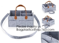 Grande riutilizzabile dei sacchetti della spesa di Eco delle borse di drogheria fatto dai prodotti ritenuti del tessuto insacca il viaggio alla moda Tote Bag Gray