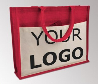 Tasca interna della chiusura lampo di Tote Bag Full Gusset With della iuta di Tote Bags Bulk Laminated Interior della tela da imballaggio, DIY Art Crafts