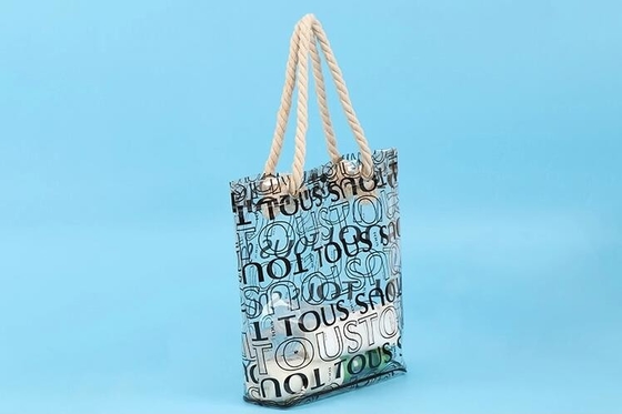 Le chiare borse, stadio approvato, vedono attraverso Tote Bag, la tracolla, grande borsa trasparente