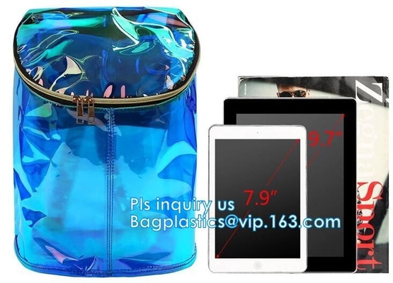 Borsa di School Daypack Travel Caming dello studente dello zaino per le ragazze delle donne, borse di cordone, arcobaleno multicolore