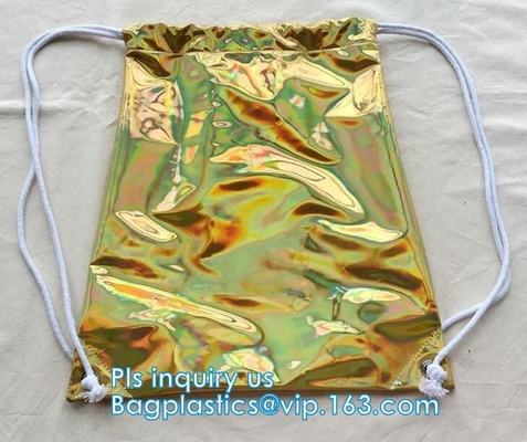 Borsa di School Daypack Travel Caming dello studente dello zaino per le ragazze delle donne, borse di cordone, arcobaleno multicolore