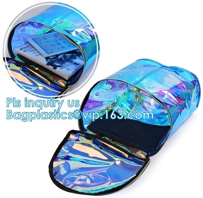 Borsa di School Daypack Travel Caming dello studente dello zaino per le ragazze delle donne, borse di cordone, arcobaleno multicolore