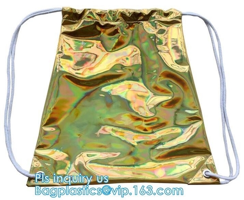 Borsa di School Daypack Travel Caming dello studente dello zaino per le ragazze delle donne, borse di cordone, arcobaleno multicolore