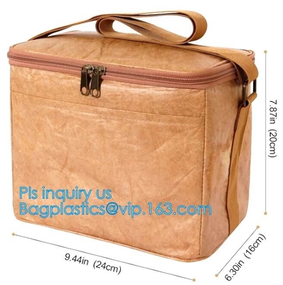 La borsa del pranzo ha isolato il grande contenitore che di Tote Bag Reusable Thermal Food lo spuntino a perfetta tenuta durevole insacca la borsa del pranzo