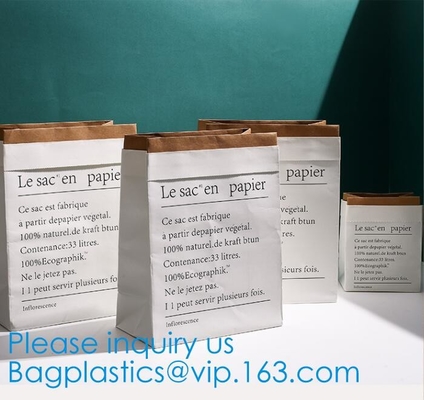 borsa più papier delle sac en, decorazione di tela di Basket Nursery Home dell'organizzatore dell'abbigliamento dei giocattoli dei bambini della borsa di stoccaggio di carta kraft