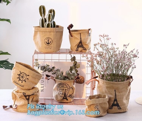 Borsa di stoccaggio di carta kraft, borse di Laudry Kraft, borse di vestiti, sacco di carta riciclato pacchetto di Brown, organizzatore del cassetto