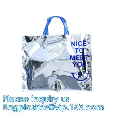 PVC Lazaer Tote Bag, borsa olografica del lavoro dell'arcobaleno, ologramma, borsa di modo, borsa dei gioielli, spiaggia all'aperto dello stadio