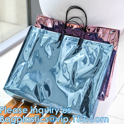 Borsa di Tote Bag New Design Tote di modo, Logo Holographic Bags su ordinazione, organizzatore Zippered del lavaggio del sacchetto, portatile