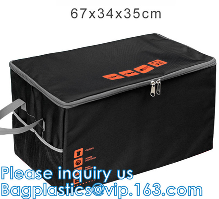 Borsa più fresca all'aperto surdimensionata del pranzo portatile, grande abitudine resistente extra Tote Food Delivery Bag riutilizzabile