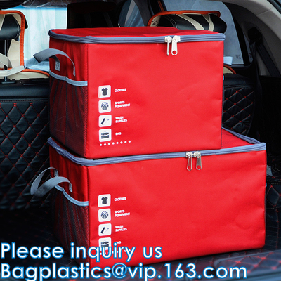 Borsa più fresca all'aperto surdimensionata del pranzo portatile, grande abitudine resistente extra Tote Food Delivery Bag riutilizzabile