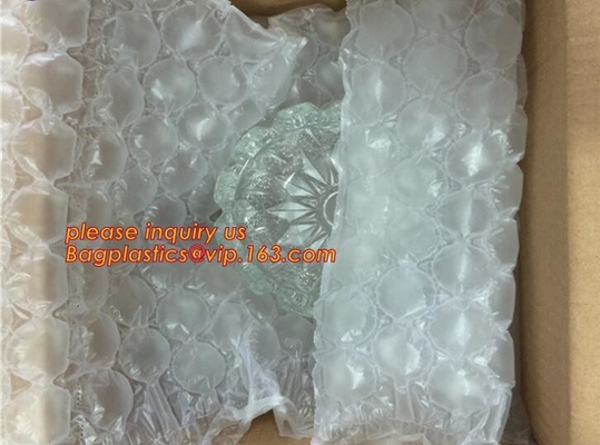 Film della colonna dell'aria, rotolo d'imballaggio, protezione di consegna di spedizione, involucro attenuante del cuscino, strato gonfiabile dell'amplificatore