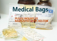 Borse mediche biodegradabili della pillola, borsa della farmacia della chiusura lampo, sacchetto della pillola della guarnizione della presa, medicina, pillole, imballaggio delle droghe
