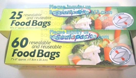 borse della guarnizione della serratura del cursore dello zip, borse dell'alimento della guarnizione della chiusura lampo, singolo doppio sigillamento del cursore, borse multi di funzione, pacrite