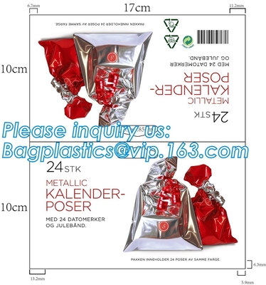 BORSE DEL REGALO CANLENDAR, BORSE DI FESTA, NATALE SANTA, BICI ENORME, FOGLIA, OSSEQUIO, HALLOWEEN, PASQUA, VALENTIN