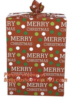 Borsa gigante della bici del regalo enorme, grande di supplemento surdimensionato e enorme resistente, sacchi attuali di spostamento di regalo di natale