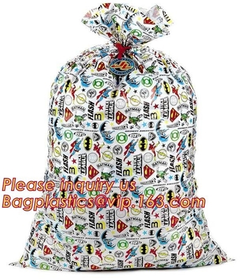 Borsa gigante della bici del regalo enorme, grande di supplemento surdimensionato e enorme resistente, sacchi attuali di spostamento di regalo di natale