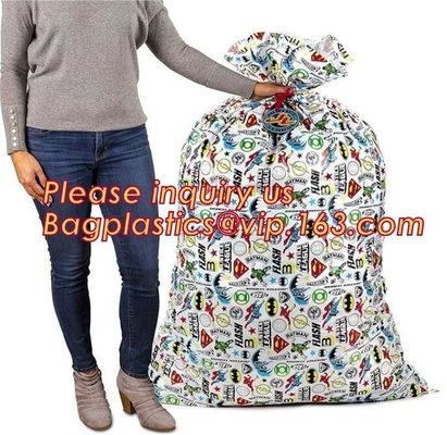 Borsa gigante della bici del regalo enorme, grande di supplemento surdimensionato e enorme resistente, sacchi attuali di spostamento di regalo di natale