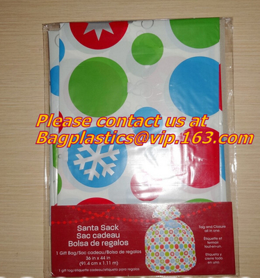 Borsa gigante della bici del regalo enorme, grande di supplemento surdimensionato e enorme resistente, sacchi attuali di spostamento di regalo di natale