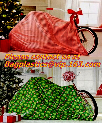 Borsa gigante della bici del regalo enorme, grande di supplemento surdimensionato e enorme resistente, sacchi attuali di spostamento di regalo di natale
