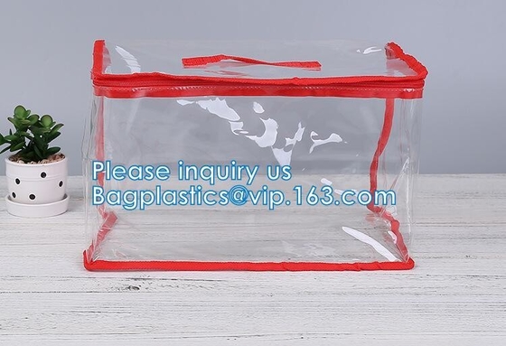 L'organizzatore cosmetico dell'articolo da toeletta, la capacità impermeabile e grande, Tote Bag muoventesi, chiusura lampo underbed di stoccaggio porta la borsa