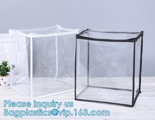 L'organizzatore cosmetico dell'articolo da toeletta, la capacità impermeabile e grande, Tote Bag muoventesi, chiusura lampo underbed di stoccaggio porta la borsa