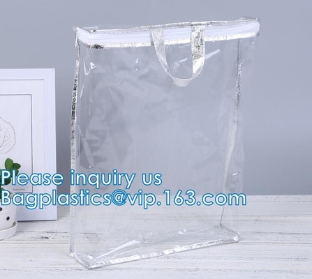 L'organizzatore cosmetico dell'articolo da toeletta, la capacità impermeabile e grande, Tote Bag muoventesi, chiusura lampo underbed di stoccaggio porta la borsa