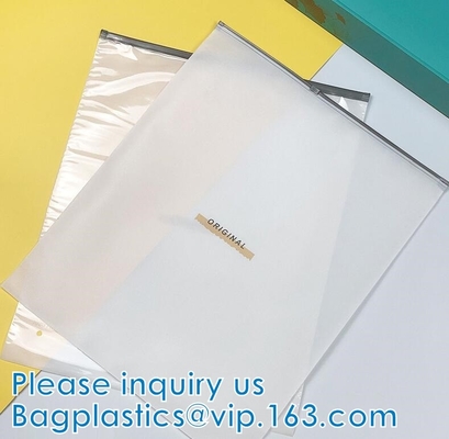 Borse superiori dell'abito della chiusura lampo, abbigliamento, scarpe, biancheria intima, indumento. Borsa dell'imballaggio dello Swimwear del bikini. EVA Slide Bags