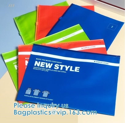 Borse superiori dell'abito della chiusura lampo, abbigliamento, scarpe, biancheria intima, indumento. Borsa dell'imballaggio dello Swimwear del bikini. EVA Slide Bags