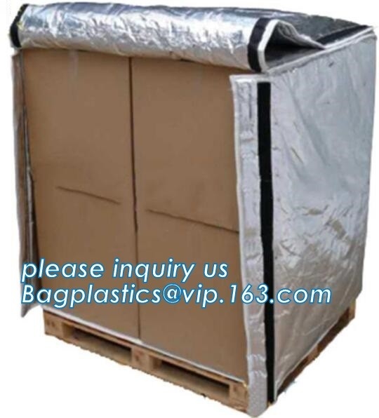 Copertura isolata termica del pallet della copertura termica impermeabile del pallet della barriera di Mositure per trasporto
