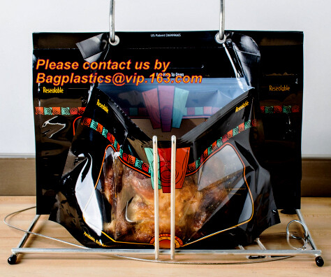 La borsa di carne grigliata, le borse del pollo del girarrosto, la borsa dell'alimento di microonda, Woolworths, Shoprite INSACCA, PORTA VIA la borsa