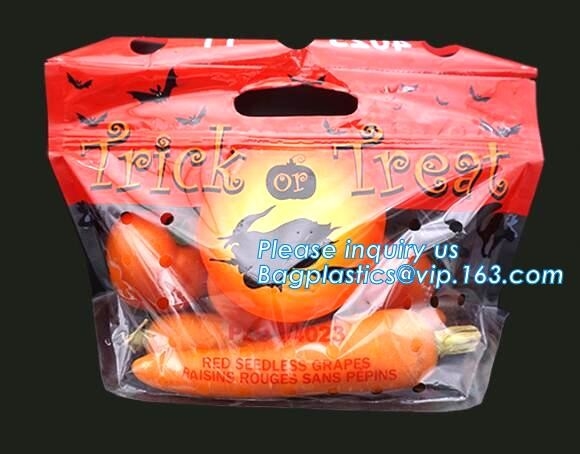 Borsa dello sfiato per frutta e verdura, frutta &amp; borsa trasparente di verdure, sacchetto a prova d'umidità e antinebbia della frutta