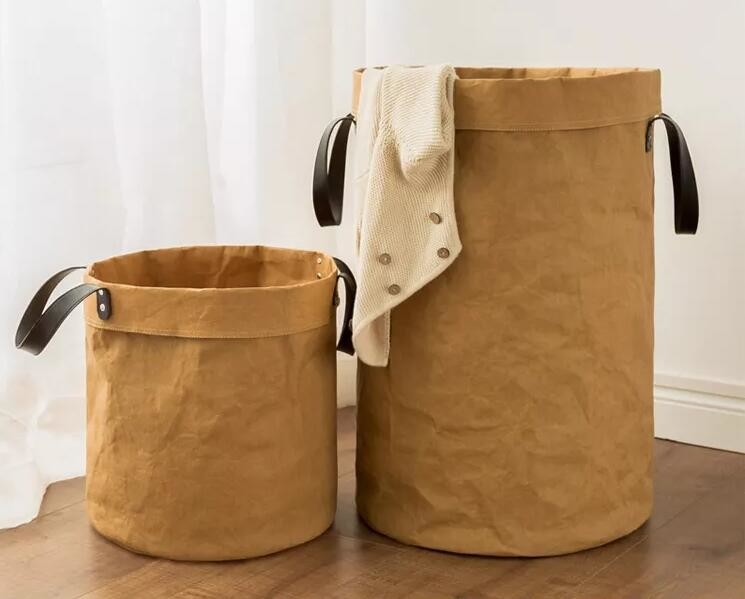 Tyvek ha organizzato il canestro, organizzatore di Tyvek, BORSA COSMETICA di TYVEK, borsa della lavanderia di Tyvek, copre il canestro di stoccaggio
