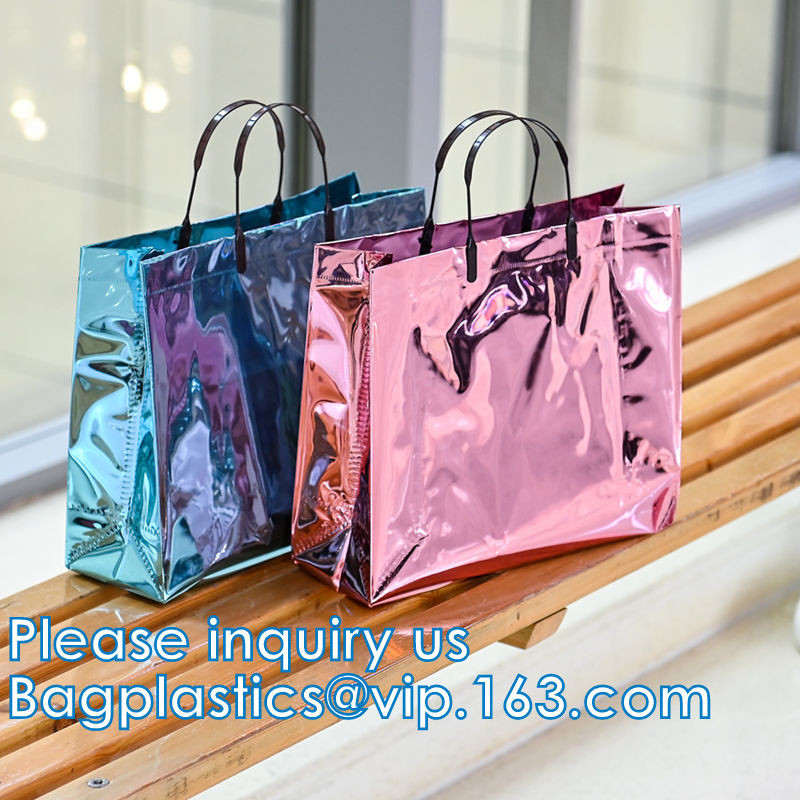 Borsa di Tote Bag New Design Tote di modo, Logo Holographic Bags su ordinazione, organizzatore Zippered del lavaggio del sacchetto, portatile