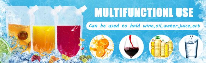 Borse del liquore, sacchetti in piedi della bevanda, boccetta occultabile dell'alcool per le bevande fredde & calde, riutilizzabile 6