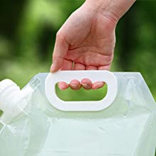 Borsa pieghevole del contenitore dell'acqua, brocca di stoccaggio, alpinista di campeggio di guida di sport, congelabile 2