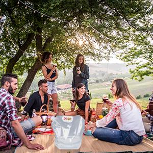 Borsa pieghevole del contenitore dell'acqua, brocca di stoccaggio, alpinista di campeggio di guida di sport, congelabile 7