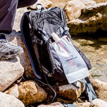 Borsa pieghevole del contenitore dell'acqua, brocca di stoccaggio, alpinista di campeggio di guida di sport, congelabile 19