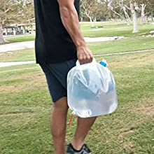 Contenitore dell'acqua con la spina, brocca del trasportatore di stoccaggio, facente un'escursione zaino, attrezzatura per la sopravvivenza, mensa dell'acqua 11