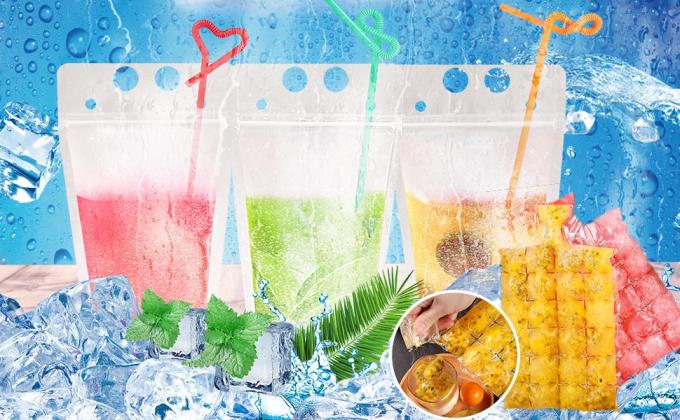 Sacchetti della bevanda, bevande caldo del frullato Juice Pouches, freddo &, borse della minestra, pacchetto della BUSBANA FRANCESE, pacchetto freddo del caffè 4