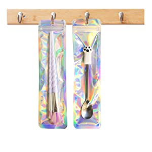 Borsa di erbe del tabacco, borsa della stagnola del tè, sacchetto resistente della borsa del bambino a chiusura lampo della borsa di mylar, di alluminio Pac di carta 2