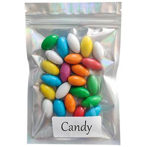 Odori le borse di Mylar della prova, sventi le piccole borse a chiusura lampo, il favore di Natale di Halloween, il sacchetto Slidelock della stagnola 2