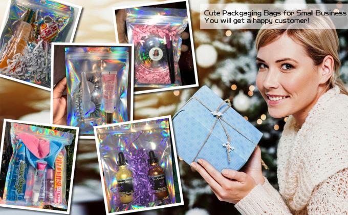 Odori le borse di Mylar della prova, sventi le piccole borse a chiusura lampo, il favore di Natale di Halloween, il sacchetto Slidelock della stagnola 8