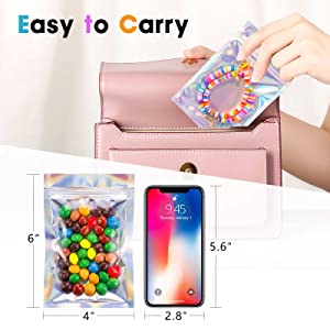 Il multiplo usa il sacchetto di Samll, borse del campione per i rifornimenti del partito, cigli falsi, cosmetici, gioielli 11