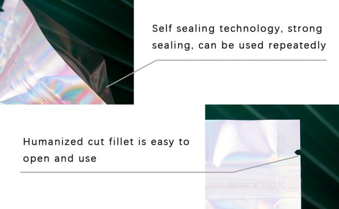 Borse di Mylar della stagnola, borse del sacchetto della stagnola, borse multifunzionali di stoccaggio, riutilizzabile, riciclabile, risigillabili 2