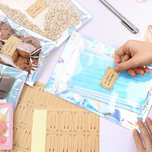 Sacchetto a chiusura lampo risigillabile, borse di Mylar, borse risigillabili della prova dell'odore, borsa del sacchetto del di alluminio 2