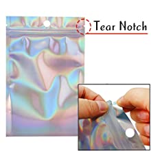 Prova Baggies, borse olografiche, borsa metallica, sacchetto di stoccaggio, fiore che imballa, foglie secche dell'odore 0