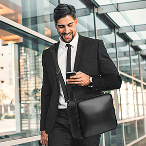 Scatola del documento di With Lock Fireproof dell'organizzatore del documento, cassaforte del documento della borsa dei soldi, borsa sicura della serratura dell'archivio 3