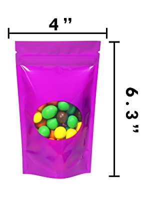 La chiusura lampo sta sulle borse con Matte Window, guarnizione riutilizzabile, saldabile a caldo, risigillabile della serratura, metallina, colore lucido 1