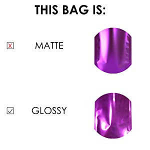 La chiusura lampo sta sulle borse con Matte Window, guarnizione riutilizzabile, saldabile a caldo, risigillabile della serratura, metallina, colore lucido 3